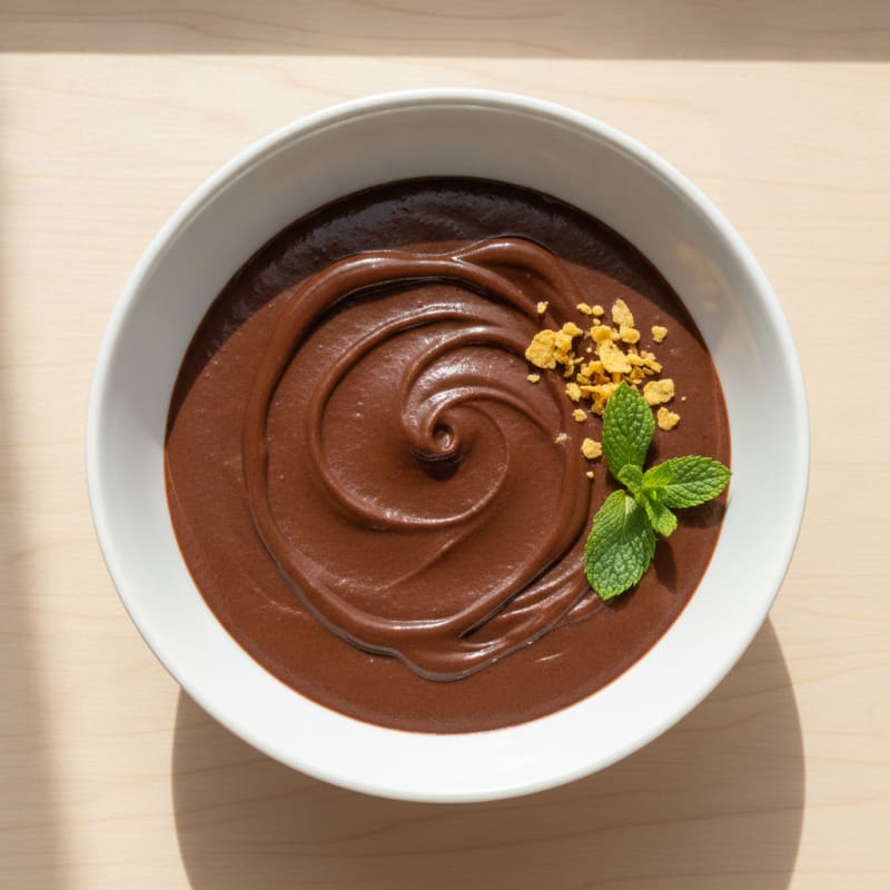 Silky Chocolate Protein Pudding
