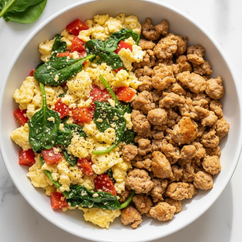 Savory Breakfast Protein Bowl