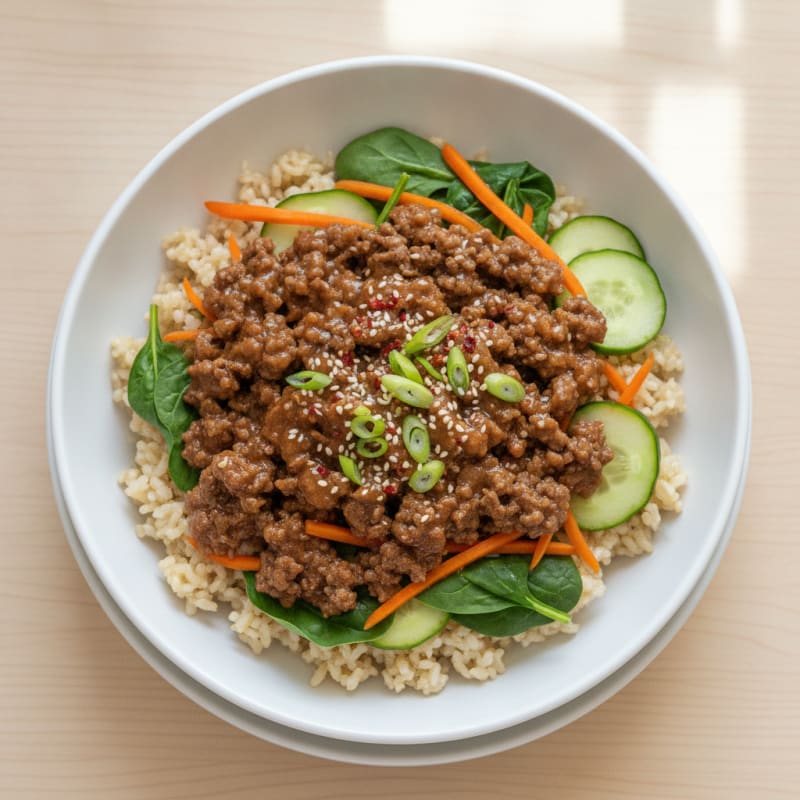 Korean Beef Bulgogi Bowl