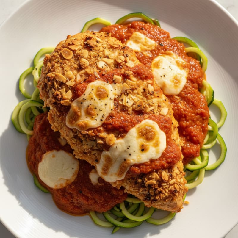 Baked Chicken Parmesan with Marinara