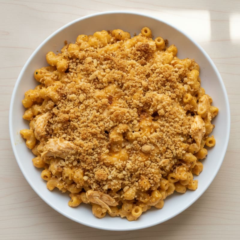 Baked Macaroni and Cheese with Toasted Breadcrumbs