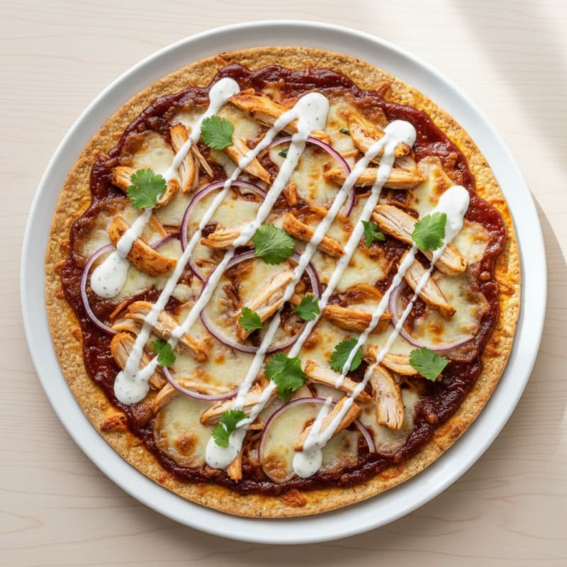 BBQ Ranch Chicken Pizza