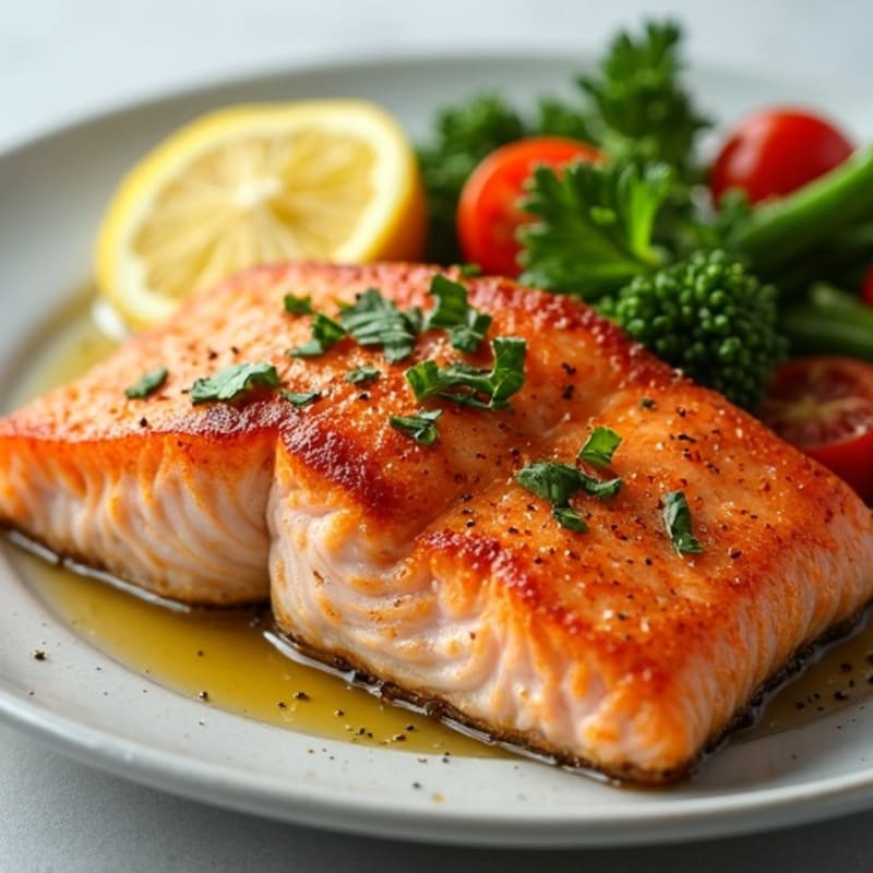 Crispy Old Bay Pan-Seared Salmon