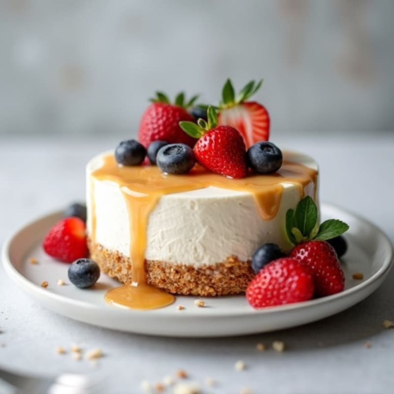 Greek Yogurt Protein Cheesecake