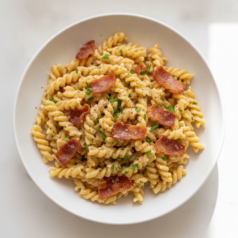 Classic Pasta Carbonara with Pancetta
