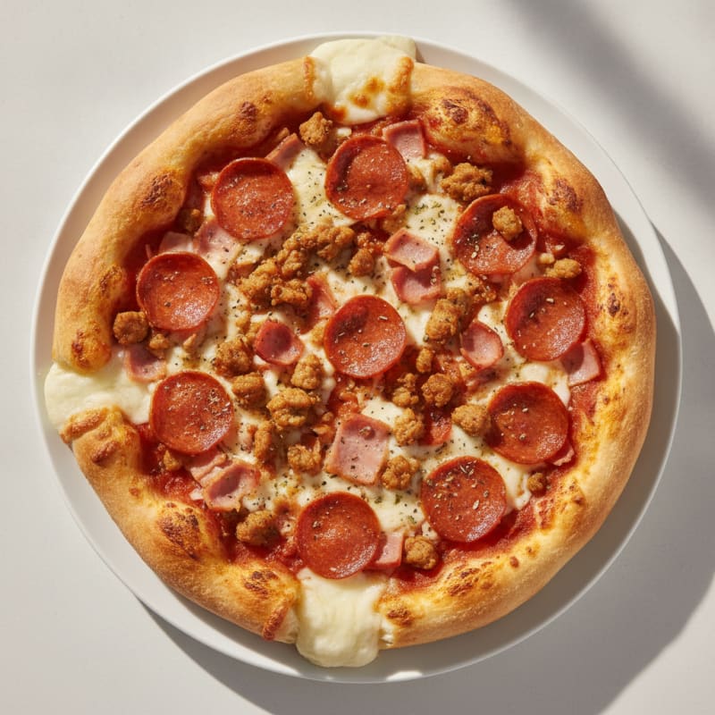 Stuffed Crust Meat Lovers Pizza