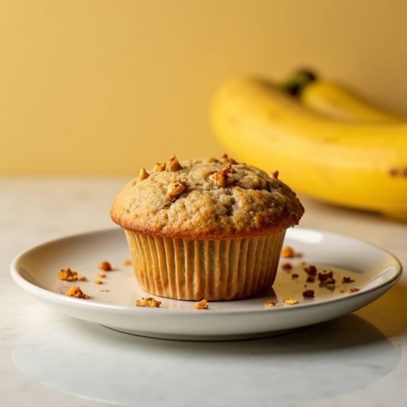 Protein-Packed Moist Banana Muffins
