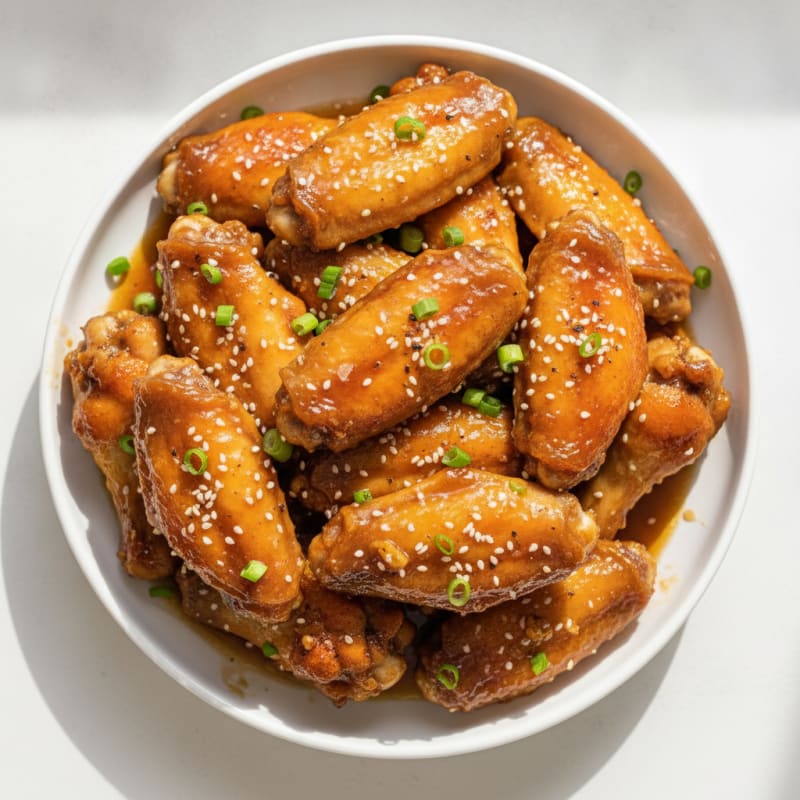Honey-Glazed Chicken Wings