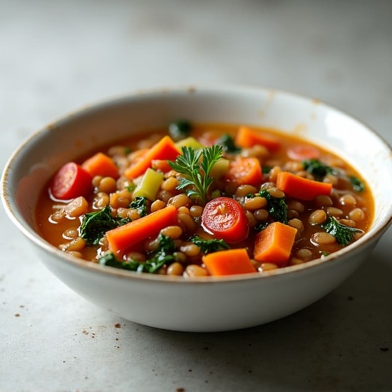 Hearty Lentil and Vegetable Stew