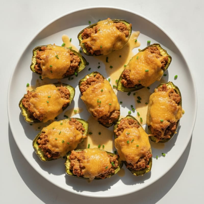 Baked Jalapeño Poppers with Cream Cheese