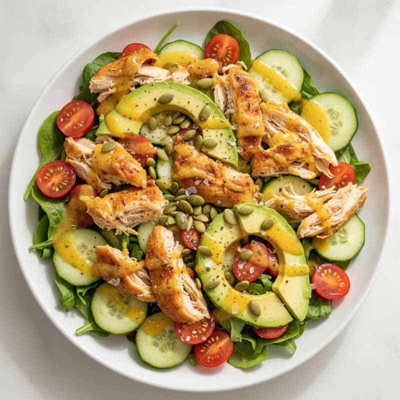 Rotisserie Chicken and Avocado Salad