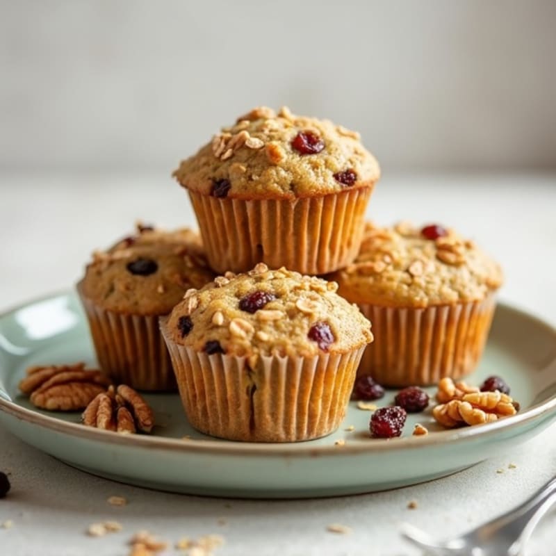 Protein-Packed Morning Glory Zucchini Muffins