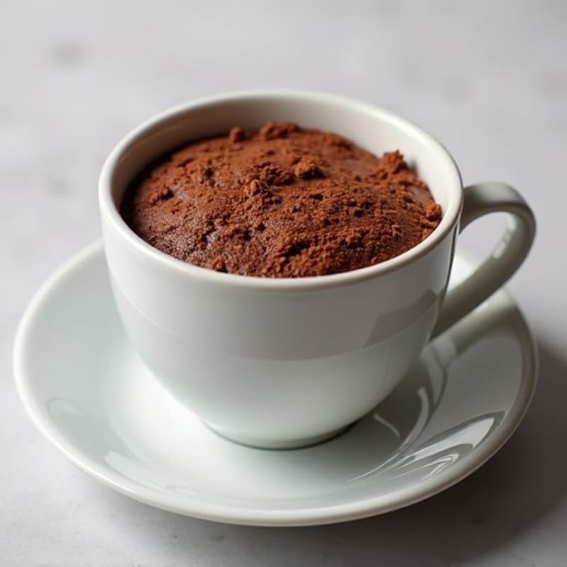 Healthy Chocolate Protein Mug Cake