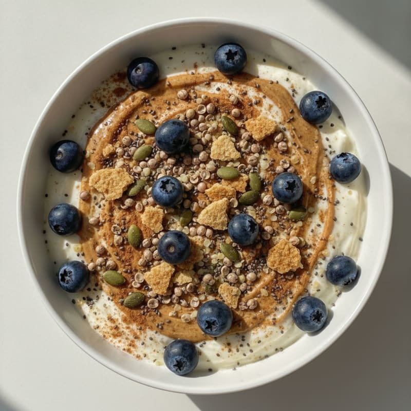 Sweet Plant-Based Yogurt Power Bowl