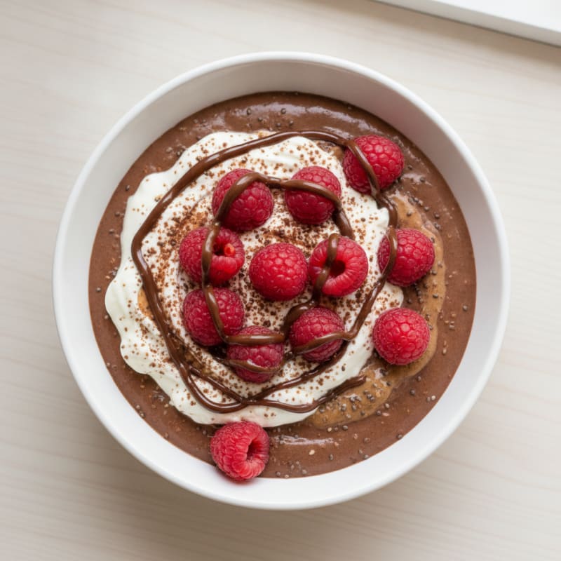 Silky Chocolate Protein Pudding