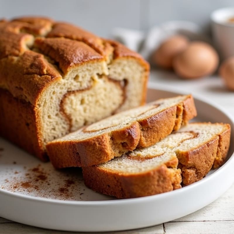 Protein-Packed Almond Flour Cinnamon Swirl Bread