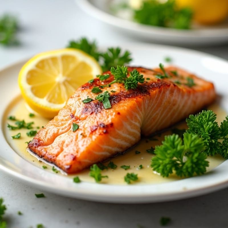 Lemon Herb Grilled Salmon