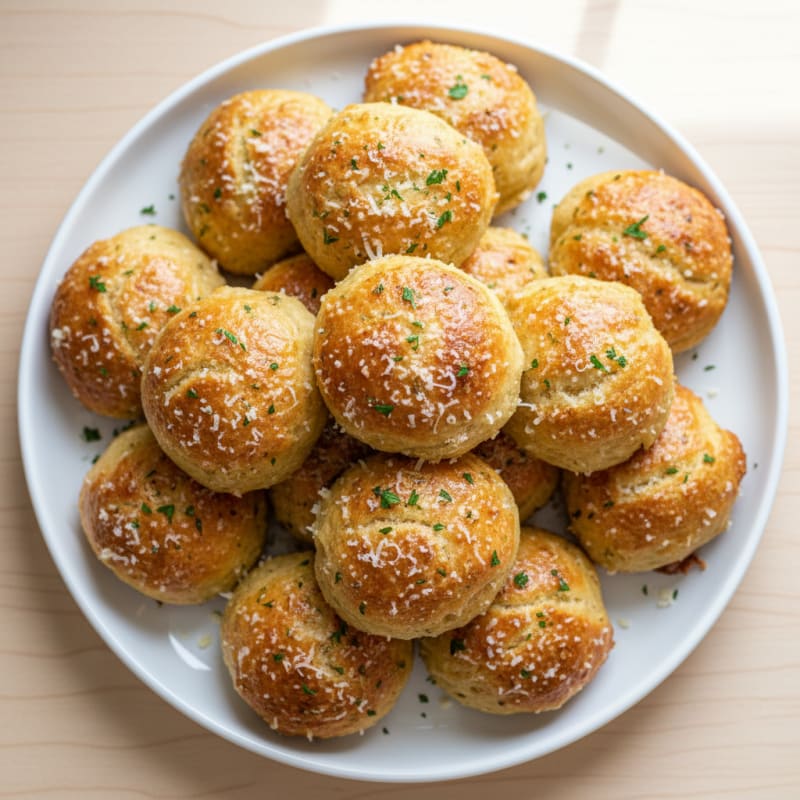 Garlic Parmesan Pretzel Bites