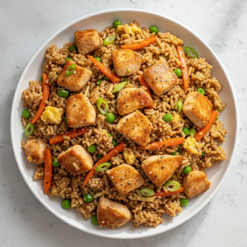 Chicken and Vegetable Fried Rice