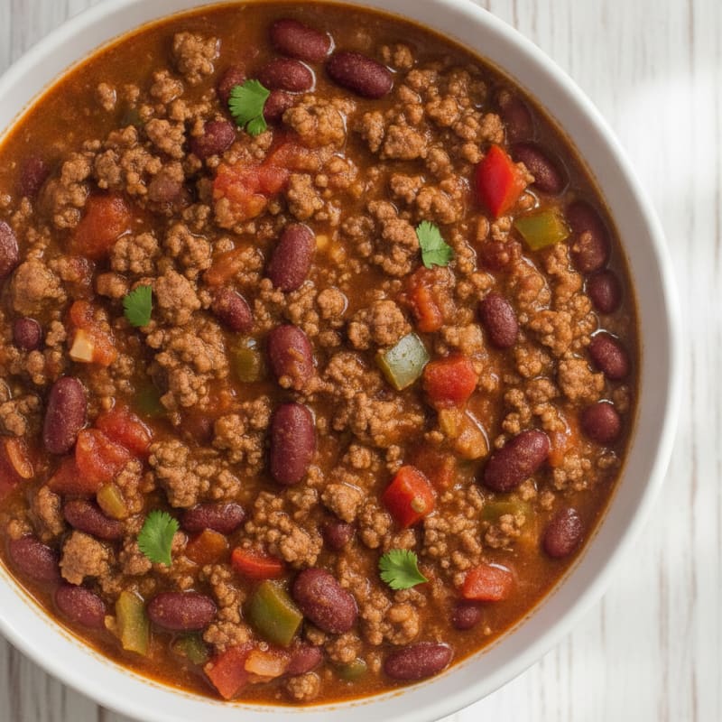 Slow Cooker Beef Chili