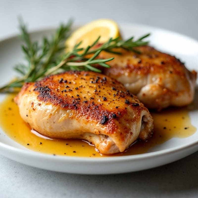 Juicy Oven-Baked Chicken Thighs