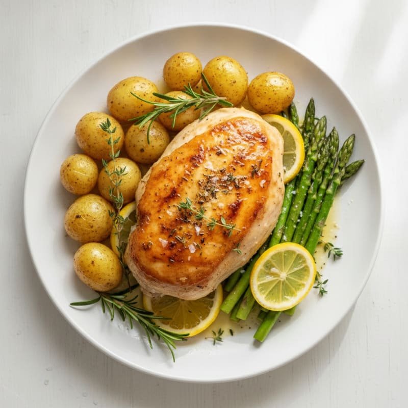 Lemon Herb Roasted Chicken