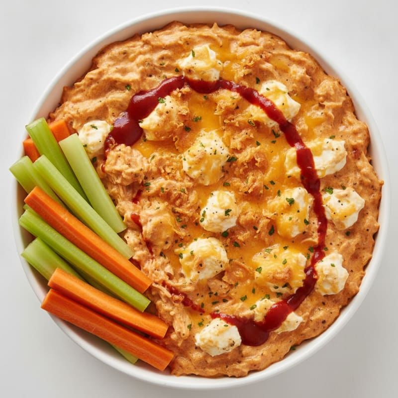 Buffalo Chicken Dip with Cream Cheese