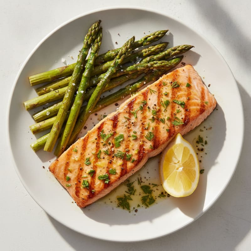 Lemon Herb Grilled Salmon