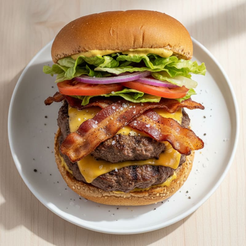 Double Bacon Cheeseburger