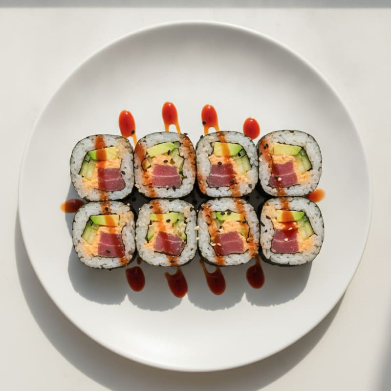 Spicy Tuna Sushi Rolls