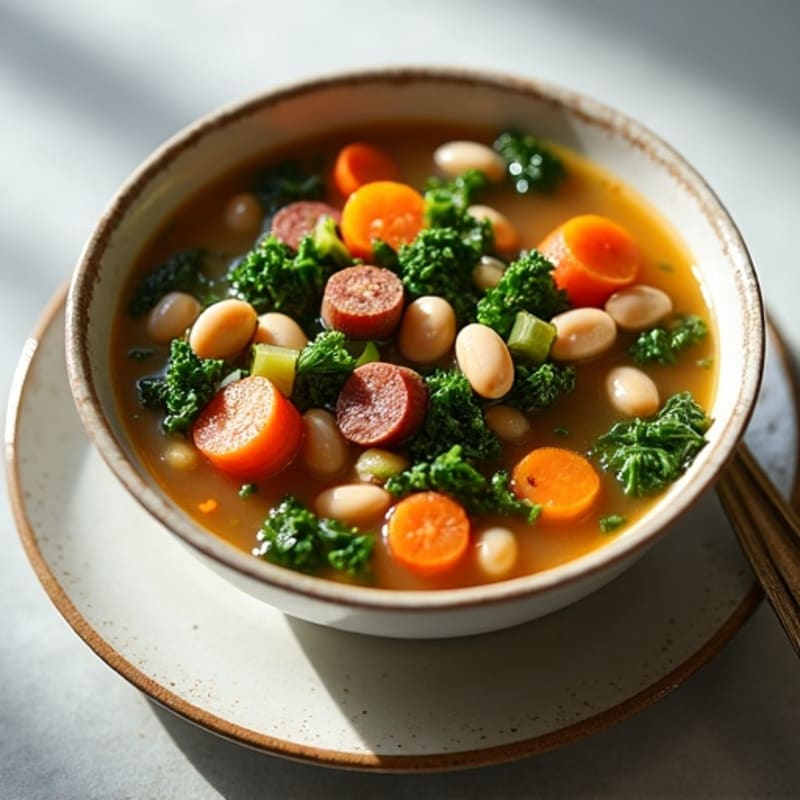 Hearty Kale and White Bean Soup