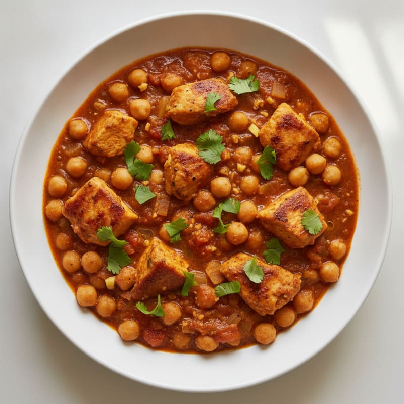 Chickpea and Tomato Masala