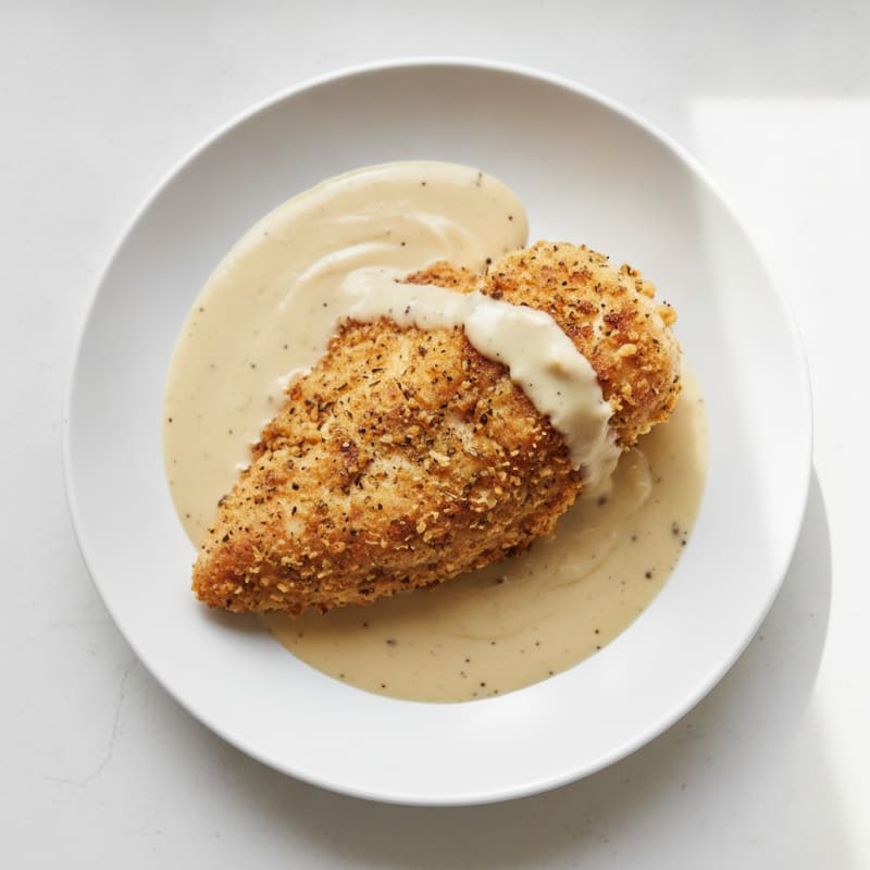 Buttermilk Fried Chicken with Creamy Gravy