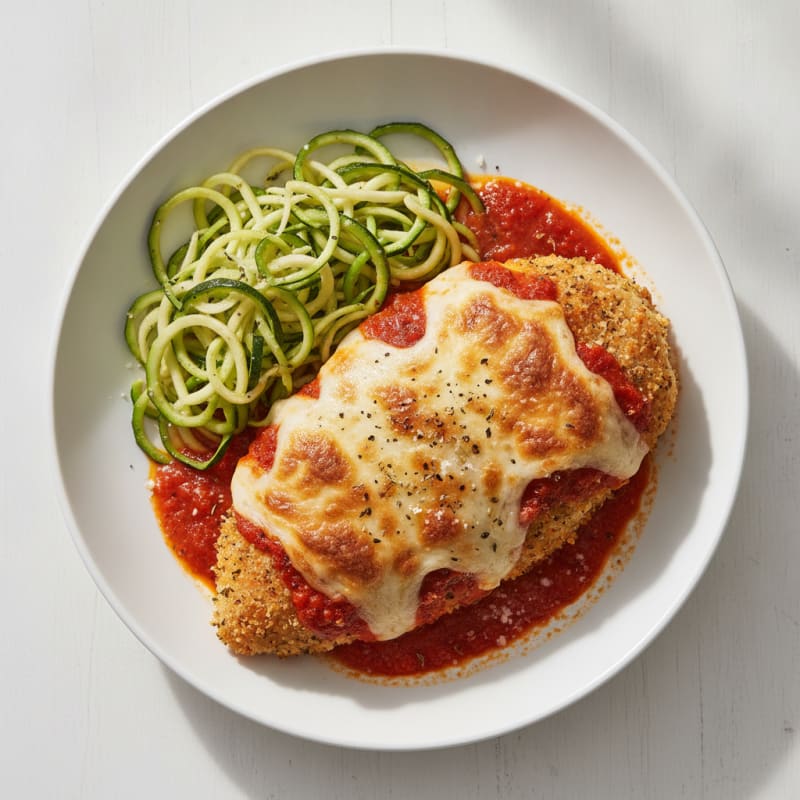 Baked Chicken Parmesan with Marinara