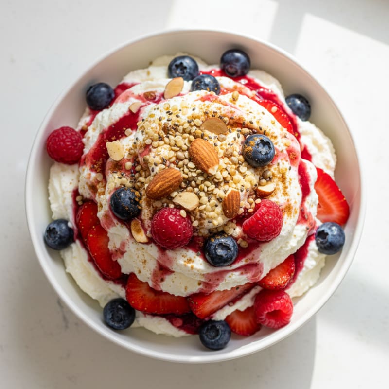 Speedy Berry Yogurt Parfait