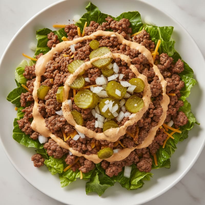 Big Mac Protein Bowl