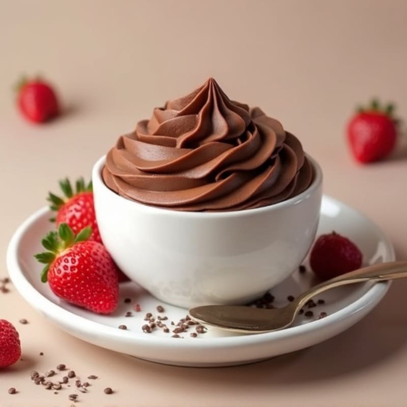 Silky Chocolate Protein Pudding with Greek Yogurt