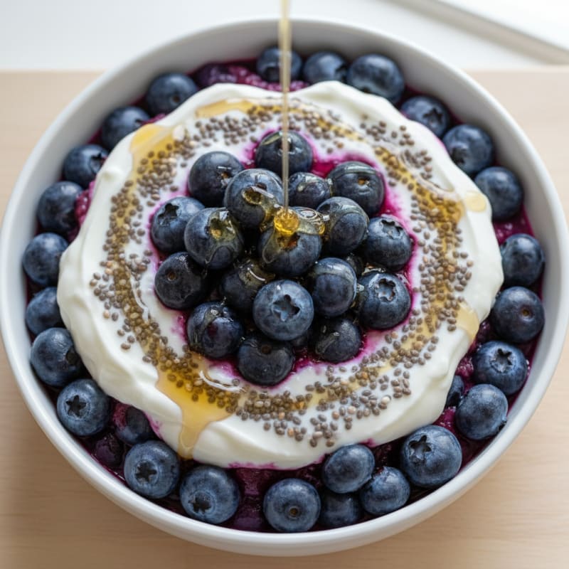 Blueberry Chia Seed Pudding