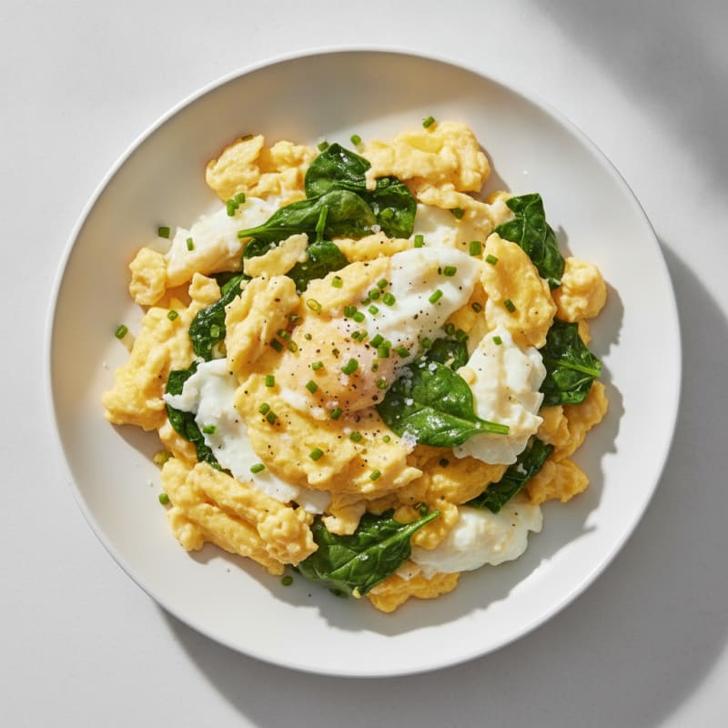 Simple Protein-Packed Scrambled Eggs