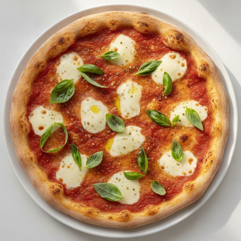 Classic Margherita Pizza with Fresh Basil
