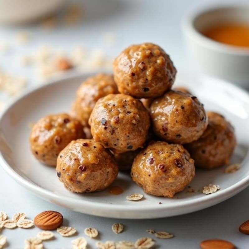 No-Bake Almond Butter Protein Bites