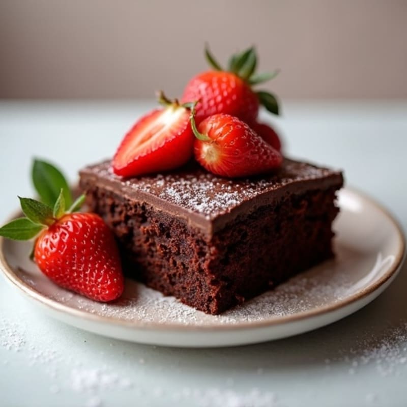 High-Protein Chocolate Cake