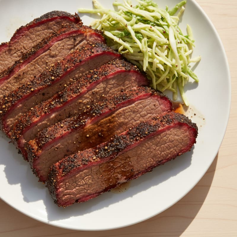 Slow-Smoked Texas Beef Brisket