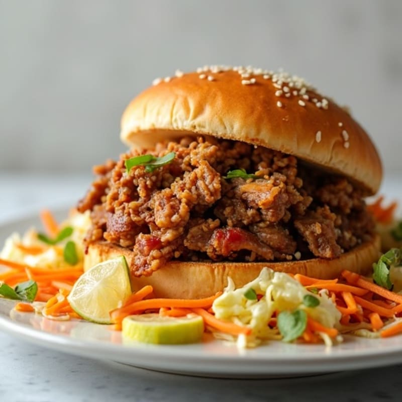 Citrus-Garlic Pulled Pork with Fresh Slaw