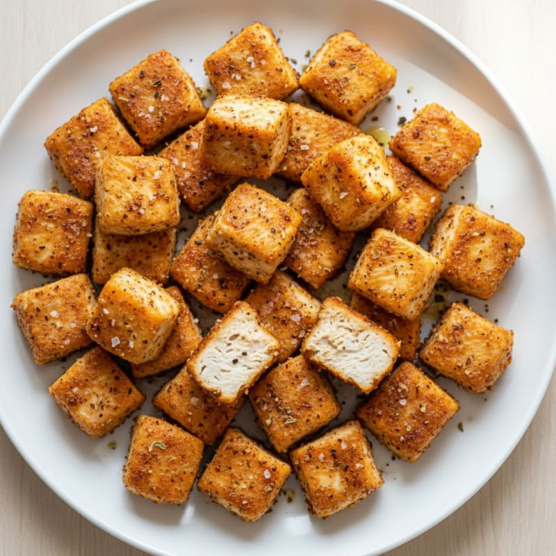 Air-Fried Chicken Bites with Savory Seasoning