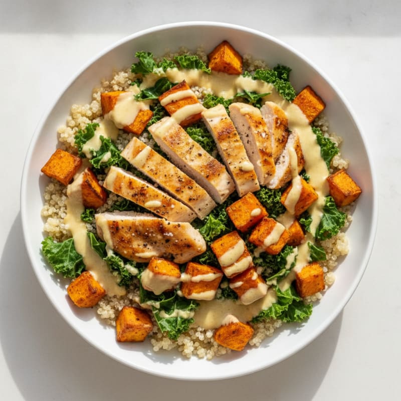Chicken Protein Buddha Bowl