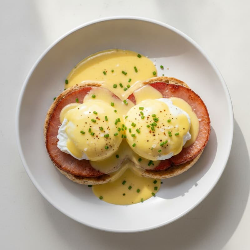 Classic Eggs Benedict with Hollandaise