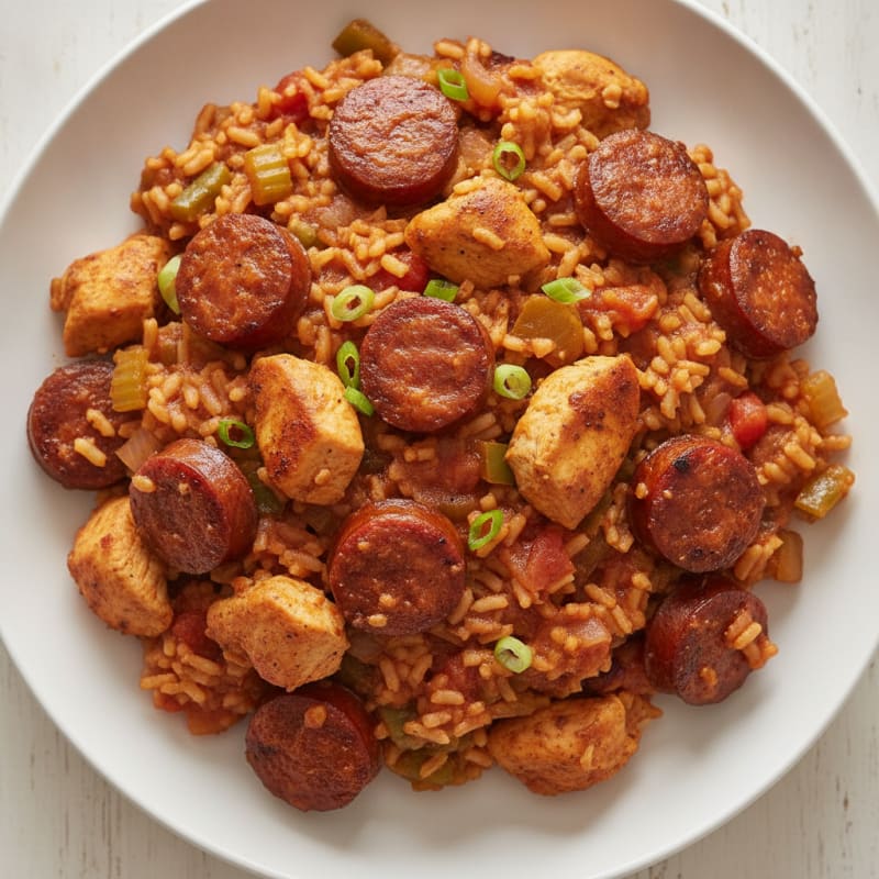 Creole Jambalaya with Andouille Sausage