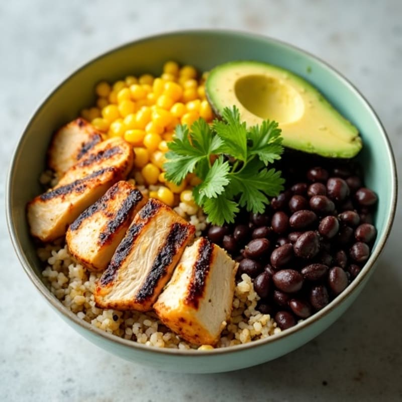 Cilantro Lime Chicken Burrito Bowl