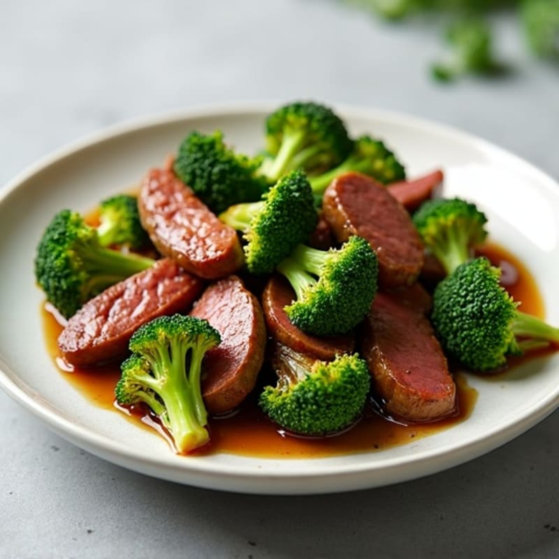 Quick Beef and Crisp Broccoli Stir-Fry